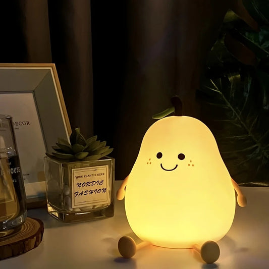 Pear LED Night Light 🍐