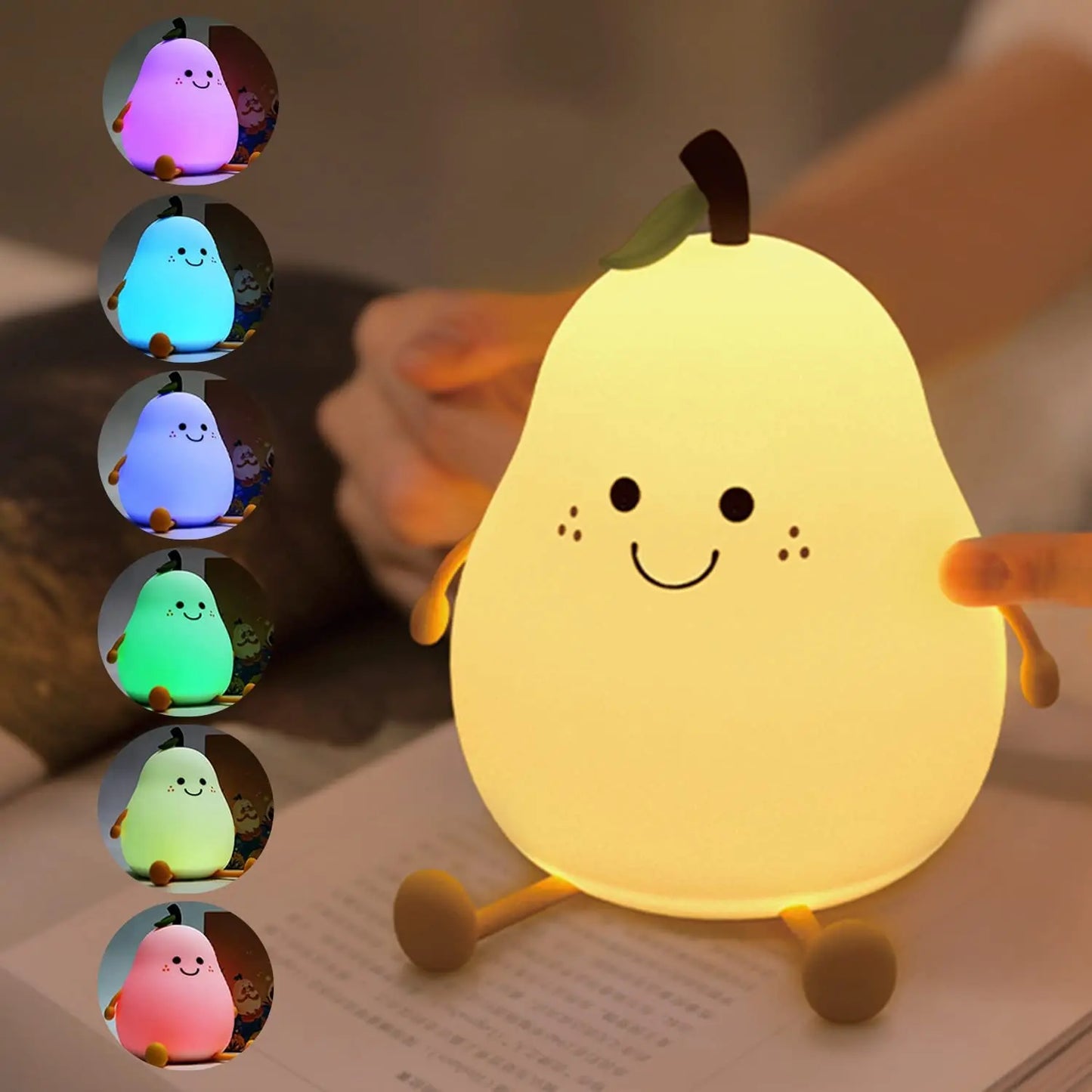 Pear LED Night Light 🍐