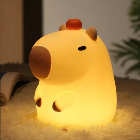 Capybara night light as home decor